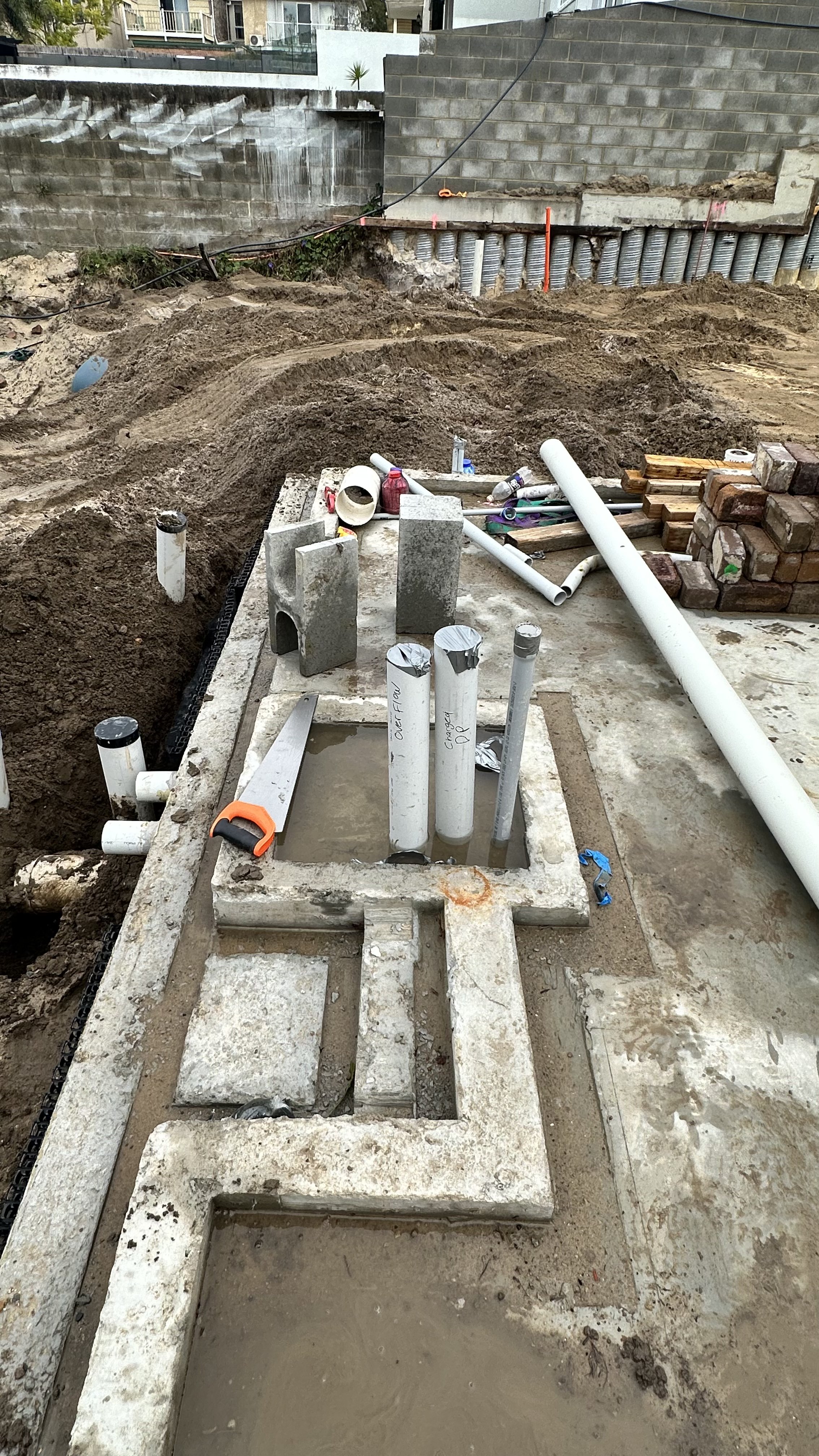 Plumbing work